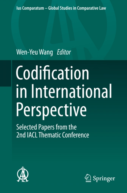 Codification in International Perspective : Selected Papers from the 2nd IACL Thematic Conference, PDF eBook
