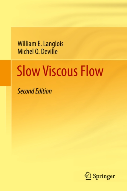 Slow Viscous Flow, PDF eBook