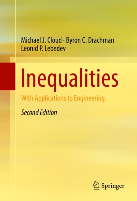 Inequalities : With Applications to Engineering, PDF eBook