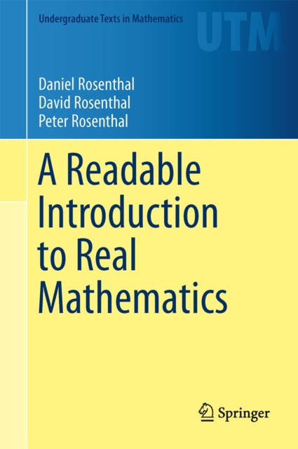 A Readable Introduction to Real Mathematics, Hardback Book