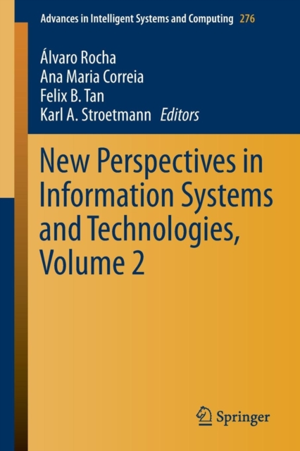 New Perspectives in Information Systems and Technologies, Volume 2, Paperback / softback Book