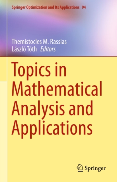 Topics in Mathematical Analysis and Applications, PDF eBook