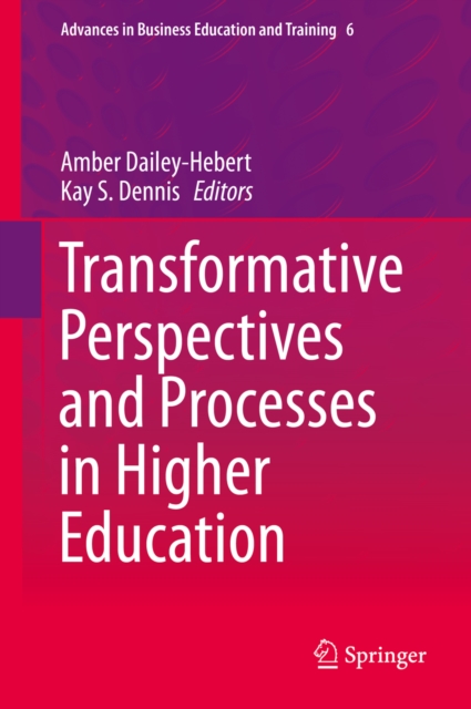 Transformative Perspectives and Processes in Higher Education, PDF eBook