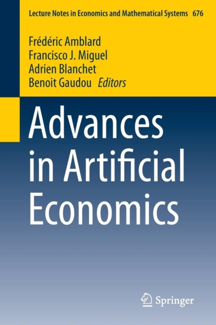 Advances in Artificial Economics, Paperback / softback Book