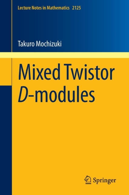 Mixed Twistor D-modules, Paperback / softback Book