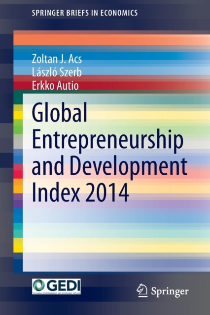 Global Entrepreneurship and Development Index 2014, Paperback / softback Book