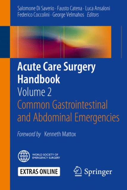 Acute Care Surgery Handbook : Volume 2 Common Gastrointestinal and Abdominal Emergencies, PDF eBook