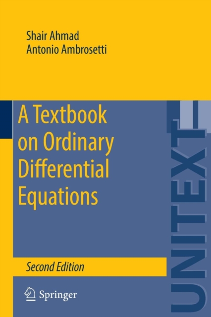 A Textbook on Ordinary Differential Equations, Paperback / softback Book