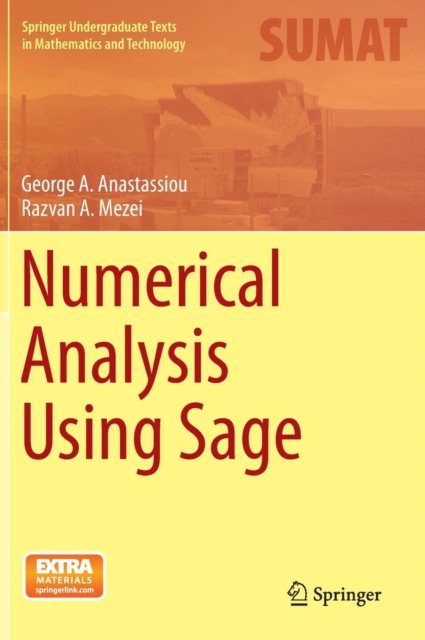 Numerical Analysis Using Sage, Hardback Book