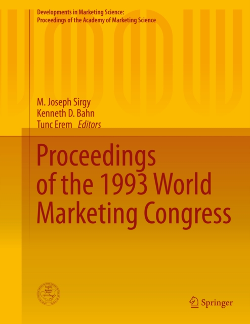 Proceedings of the 1993 World Marketing Congress, PDF eBook
