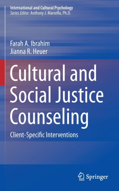 Cultural and Social Justice Counseling : Client-Specific Interventions, Hardback Book