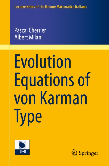 Evolution Equations of von Karman Type, PDF eBook
