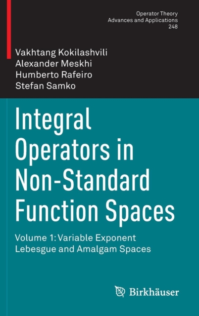 Integral Operators in Non-Standard Function Spaces : Volume 1: Variable Exponent Lebesgue and Amalgam Spaces, Hardback Book