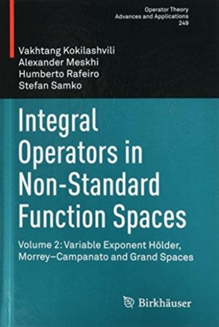 Integral Operators in Non-Standard Function Spaces, Hardback Book