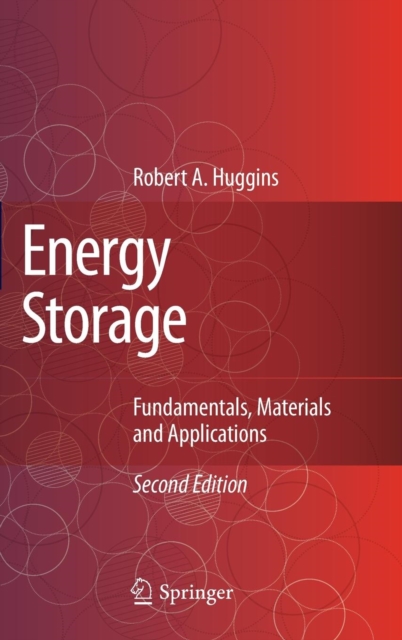Energy Storage : Fundamentals, Materials and Applications, Hardback Book