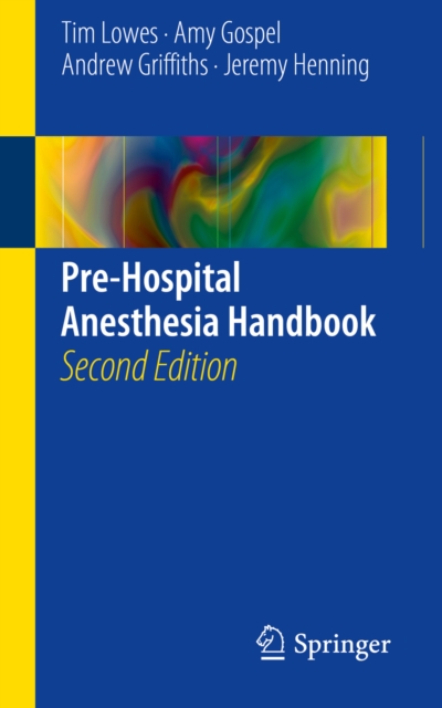 Pre-Hospital Anesthesia Handbook, PDF eBook