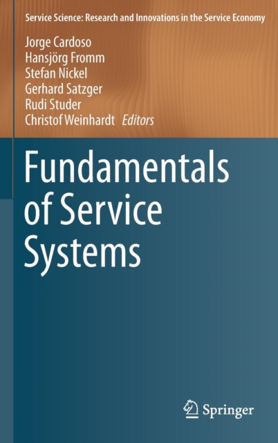 Fundamentals of Service Systems, Hardback Book