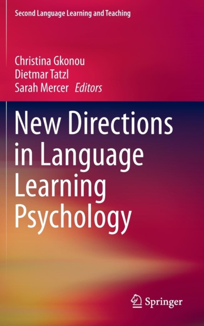 New Directions in Language Learning Psychology, Hardback Book
