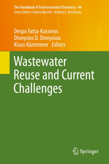 Wastewater Reuse and Current Challenges, PDF eBook