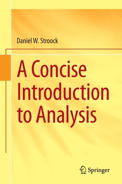 A Concise Introduction to Analysis, Paperback / softback Book