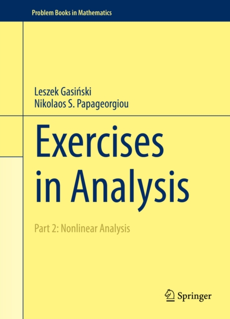 Exercises in Analysis : Part 2: Nonlinear Analysis, PDF eBook