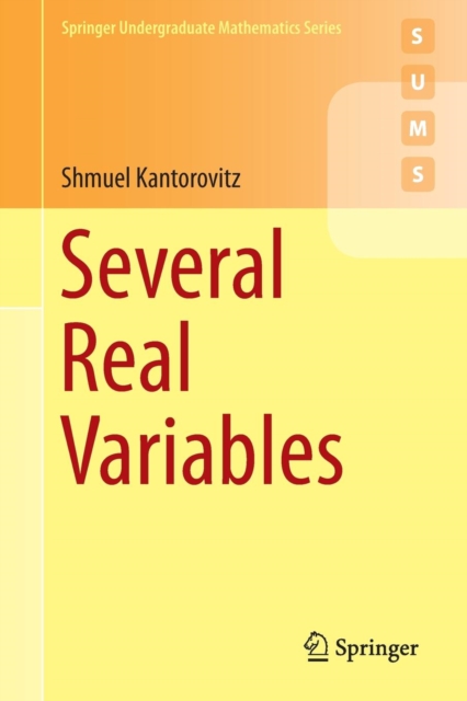 Several Real Variables, Paperback / softback Book