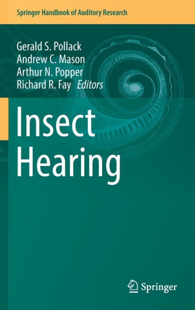 Insect Hearing, Hardback Book