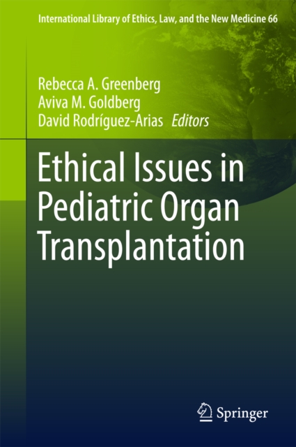 Ethical Issues in Pediatric Organ Transplantation, PDF eBook