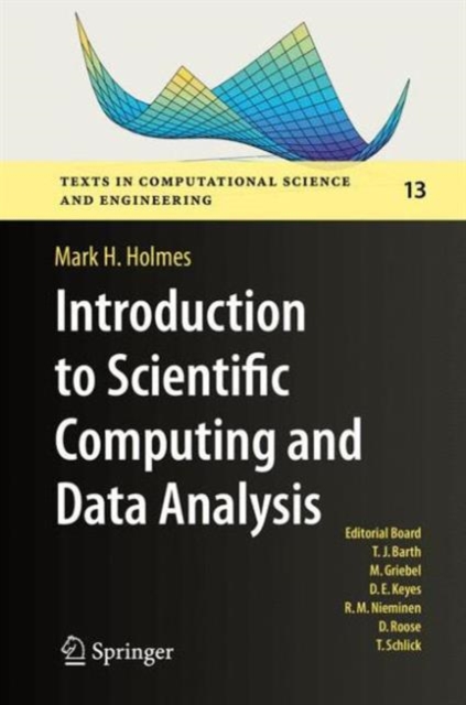 Introduction to Scientific Computing and Data Analysis, Hardback Book