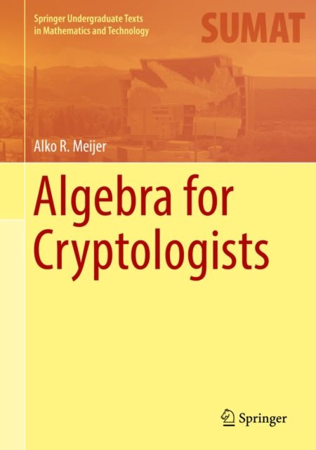 Algebra for Cryptologists, PDF eBook