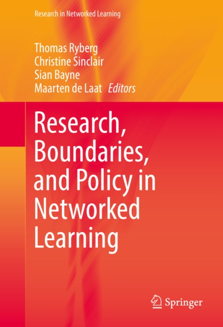 Research, Boundaries, and Policy in Networked Learning, PDF eBook