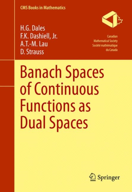 Banach Spaces of Continuous Functions as Dual Spaces, PDF eBook