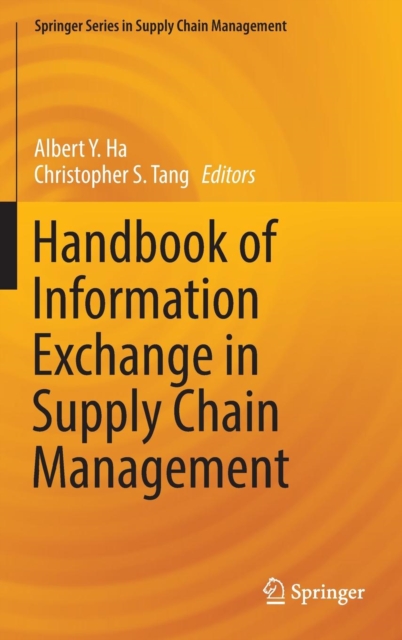 Handbook of Information Exchange in Supply Chain Management, Hardback Book
