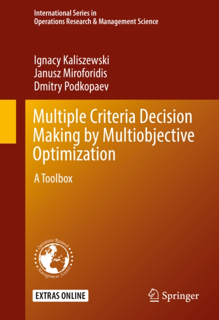 Multiple Criteria Decision Making by Multiobjective Optimization : A Toolbox, PDF eBook