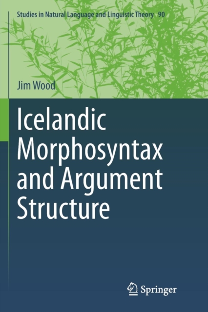 Icelandic Morphosyntax and Argument Structure, Paperback / softback Book