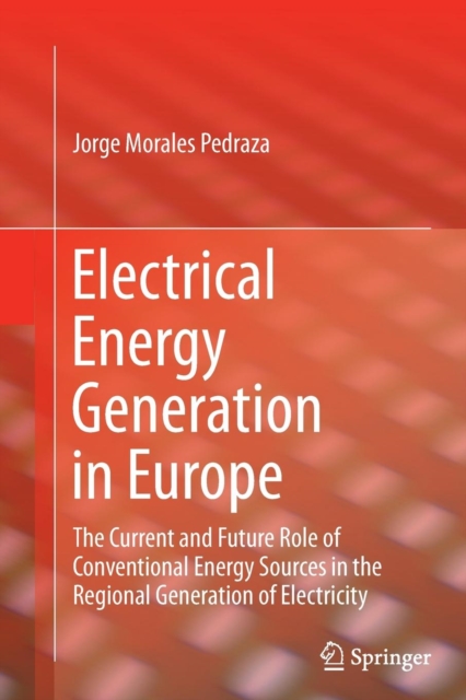Electrical Energy Generation in Europe : The Current and Future Role of Conventional Energy Sources in the Regional Generation of Electricity, Paperback / softback Book