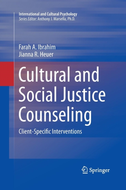 Cultural and Social Justice Counseling : Client-Specific Interventions, Paperback / softback Book