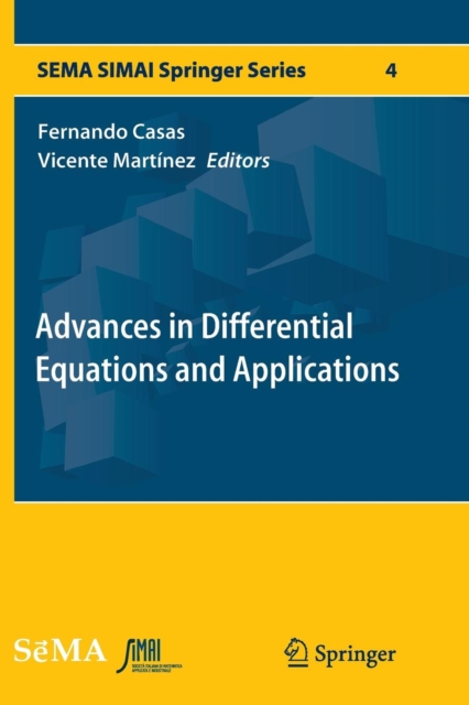 Advances in Differential Equations and Applications, Paperback / softback Book
