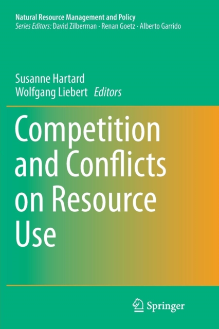 Competition and Conflicts on Resource Use, Paperback / softback Book