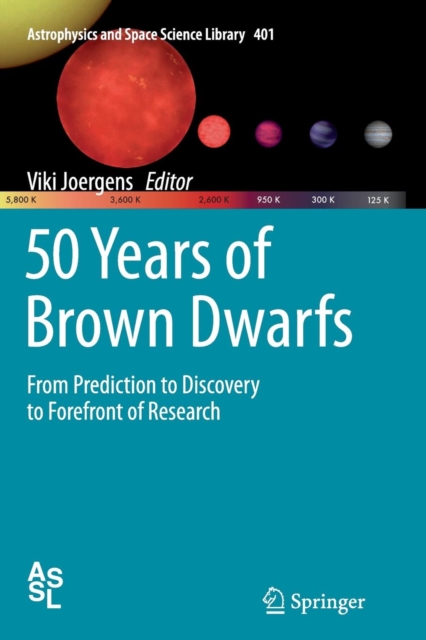 50 Years of Brown Dwarfs : From Prediction to Discovery to Forefront of Research, Paperback / softback Book