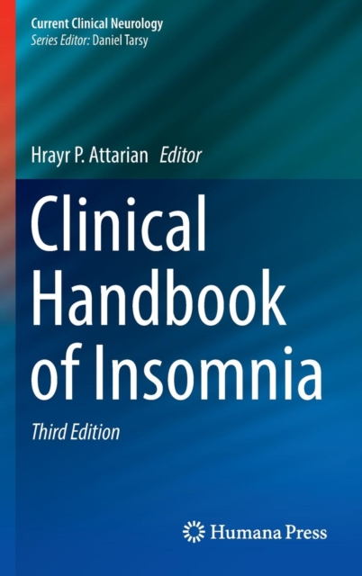 Clinical Handbook of Insomnia, Hardback Book