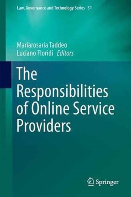 The Responsibilities of Online Service Providers, Hardback Book