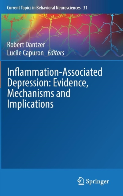 Inflammation-Associated Depression: Evidence, Mechanisms and Implications, Hardback Book