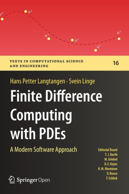 Finite Difference Computing with PDEs : A Modern Software Approach, Hardback Book