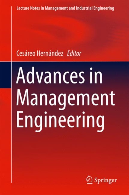 Advances in Management Engineering, Hardback Book