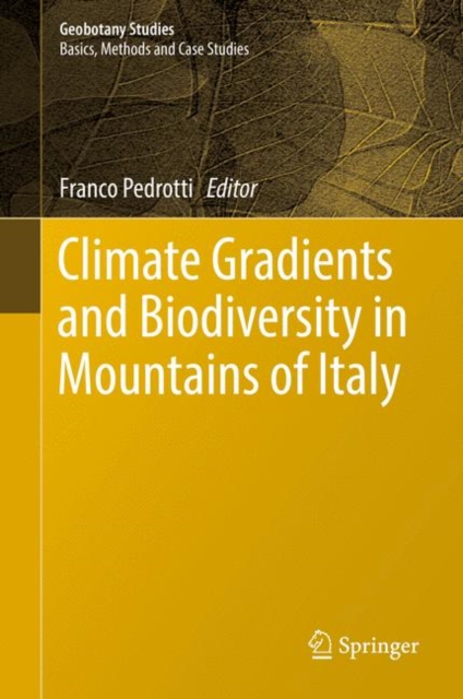 Climate Gradients and Biodiversity in Mountains of Italy, Hardback Book