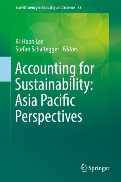 Accounting for Sustainability: Asia Pacific Perspectives, Hardback Book