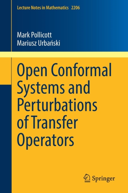 Open Conformal Systems and Perturbations of Transfer Operators, Paperback / softback Book