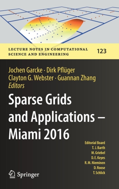 Sparse Grids and Applications - Miami 2016, Hardback Book