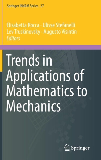 Trends in Applications of Mathematics to Mechanics, Hardback Book